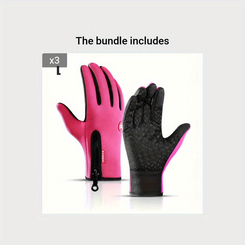 Touchscreen Winter Gloves | Windproof Outdoor Sports Gloves