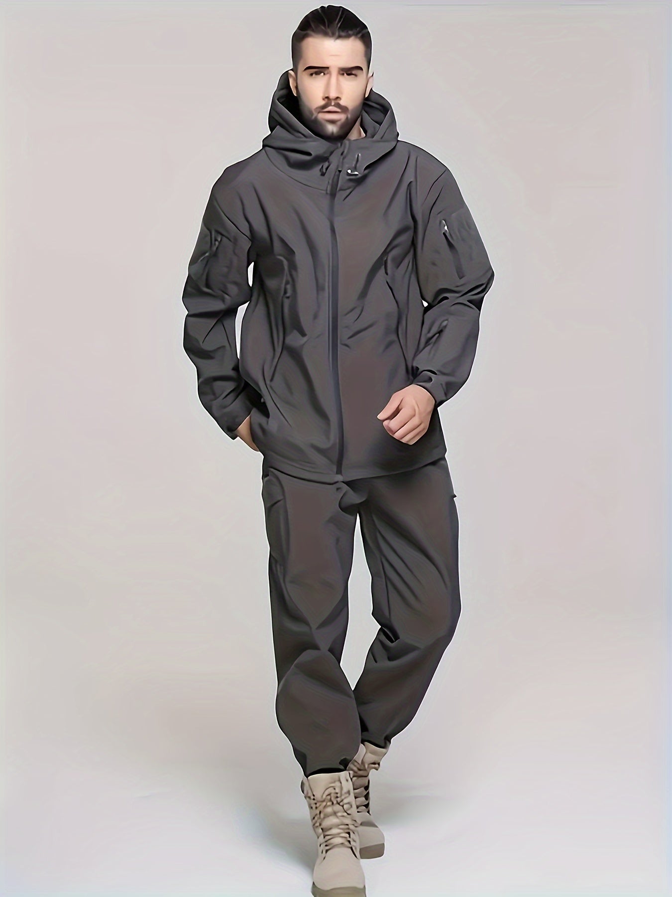 Tactical Two-Piece Outfit for Men | Outdoor Adventure Style