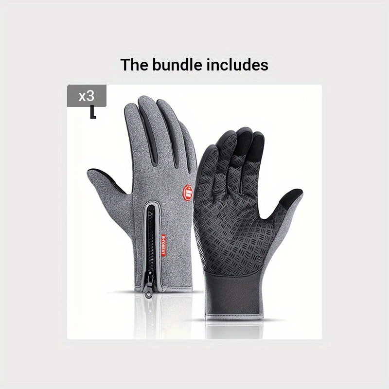 Touchscreen Winter Gloves | Windproof Outdoor Sports Gloves