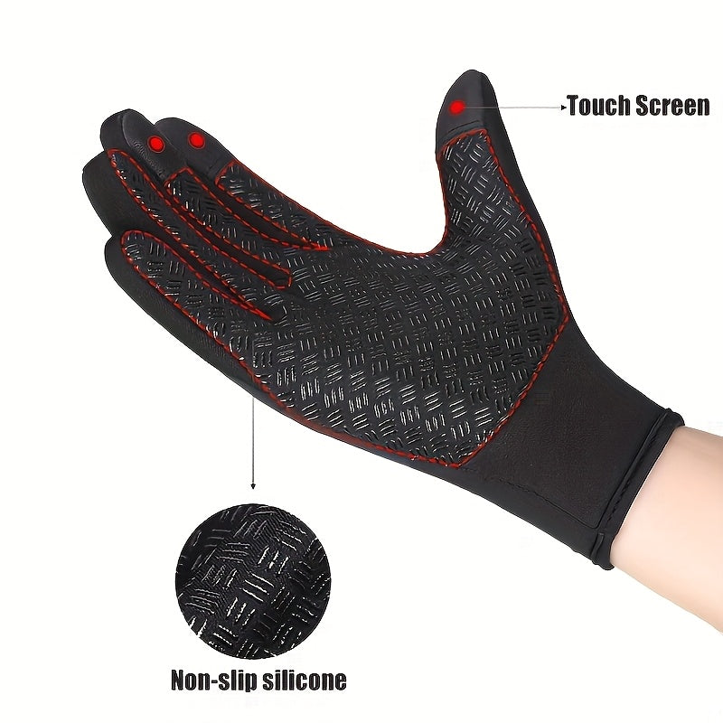 Touchscreen Winter Gloves | Windproof Outdoor Sports Gloves