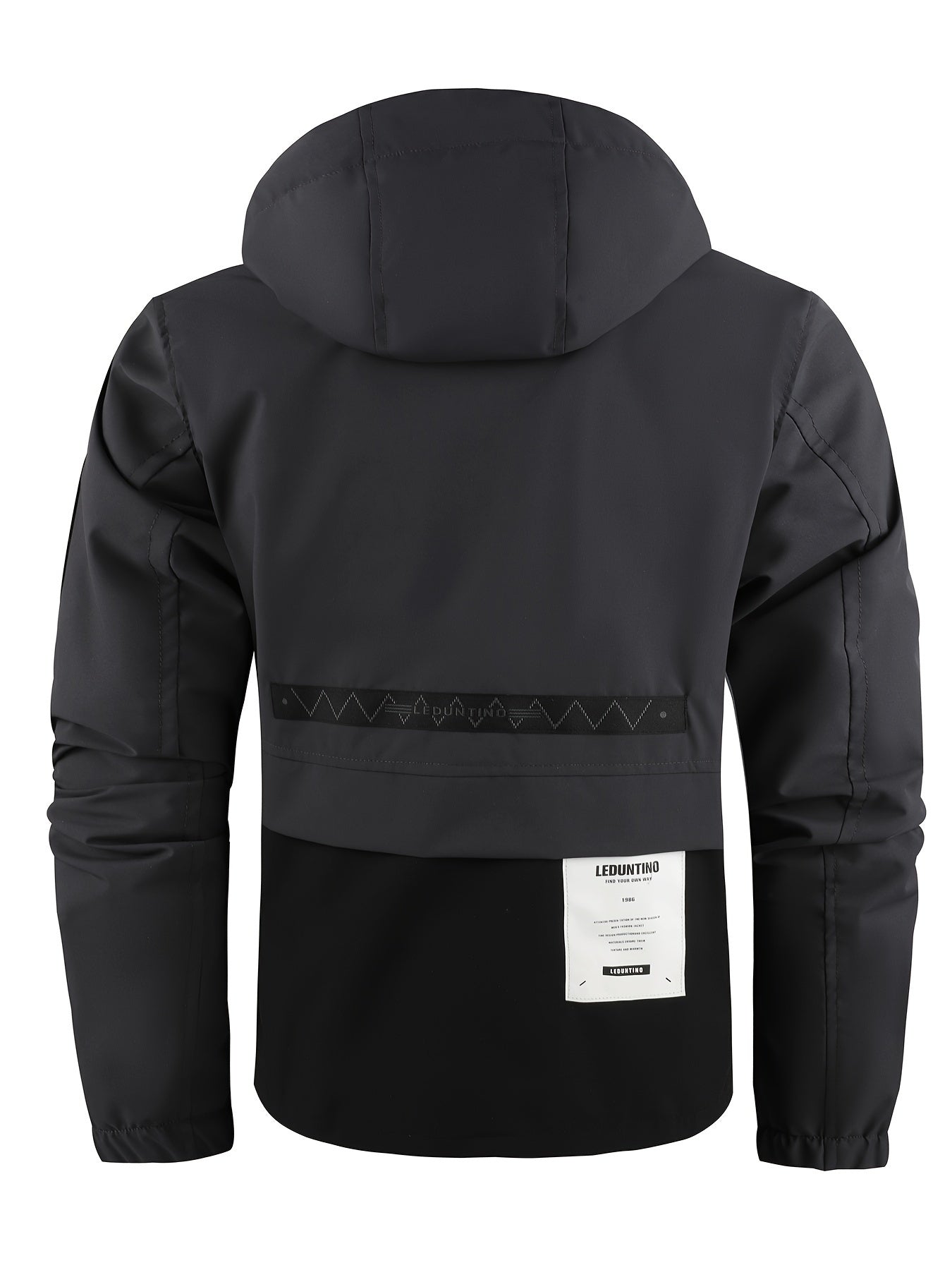 Men’s Hooded Jacket | Multi-Pocket Outdoor Windbreaker