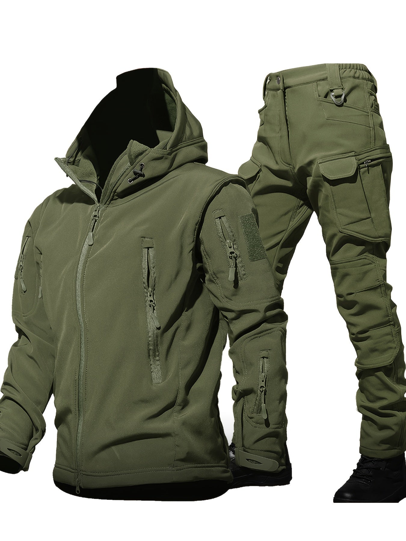 Tactical Two-Piece Outfit for Men | Outdoor Adventure Style