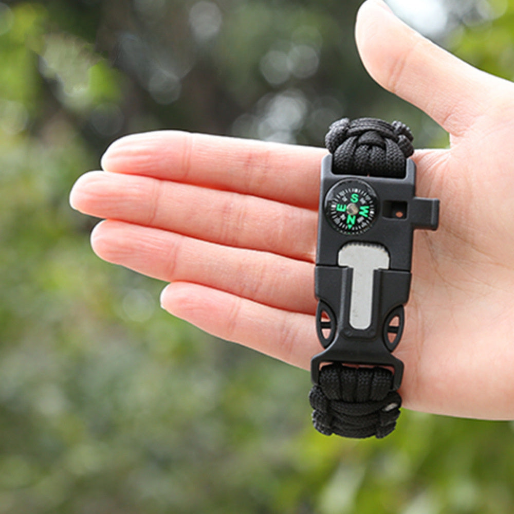 Camping Survival Bracelet | Outdoor Emergency Paracord Gear
