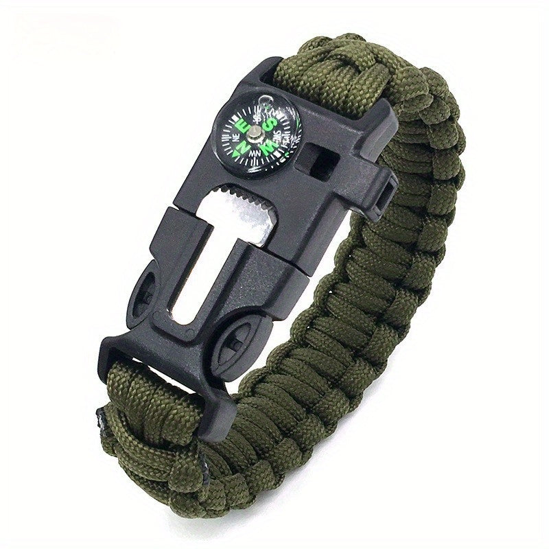 Camping Survival Bracelet | Outdoor Emergency Paracord Gear