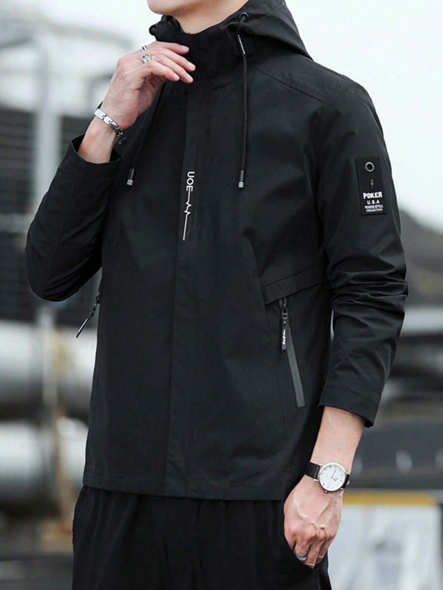 Men’s Winter Jacket | Outdoor Hooded Windbreaker Coat