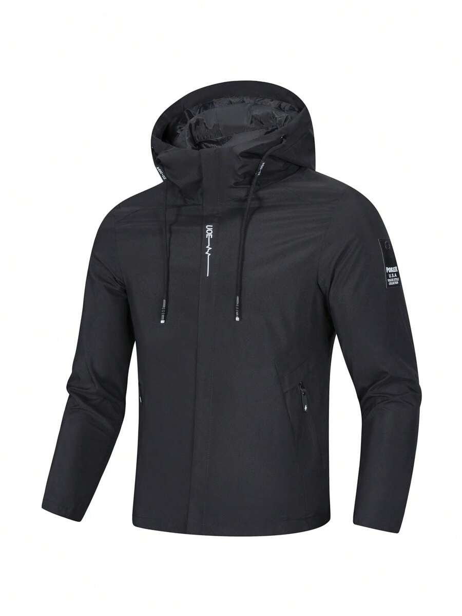 Men’s Winter Jacket | Outdoor Hooded Windbreaker Coat