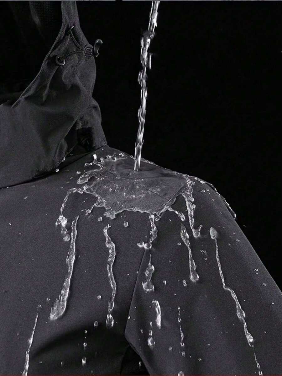 Men’s Winter Jacket | Lightweight Hooded Zip-Up Windbreaker