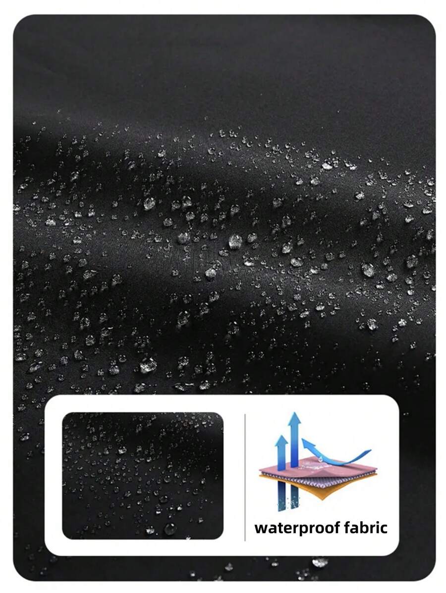 Men’s Winter Jacket | Lightweight Hooded Zip-Up Windbreaker