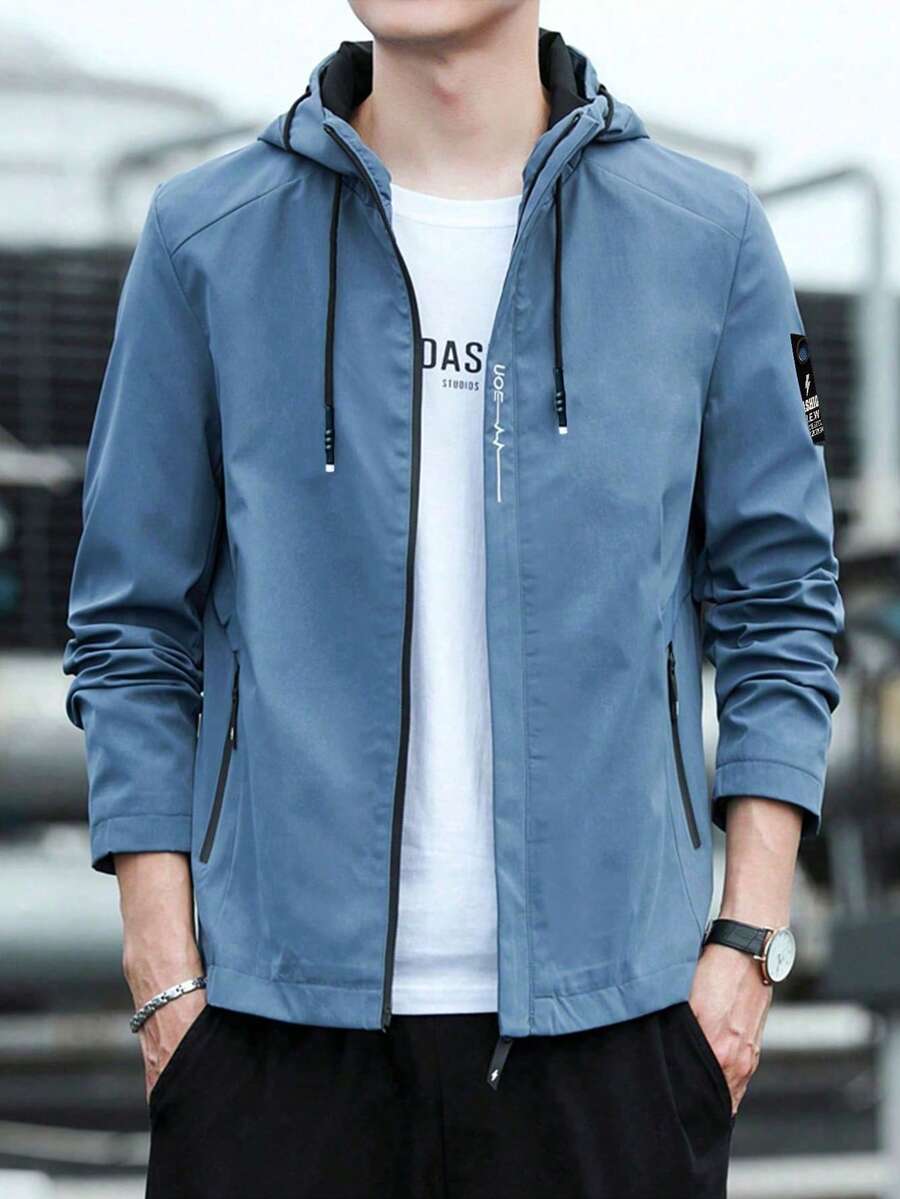 Men’s Winter Jacket | Outdoor Hooded Windbreaker Coat