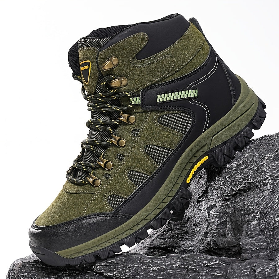 Men’s Outdoor Boots | Non-Slip Trekking and Camping Shoes