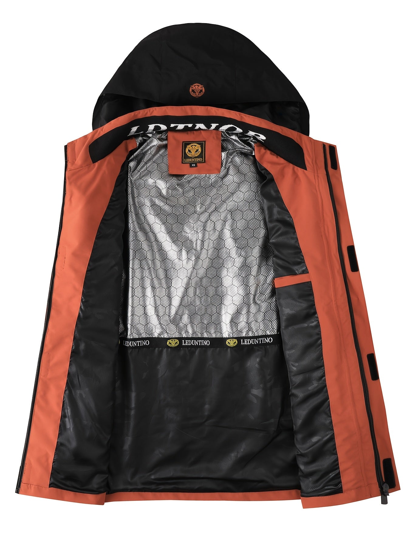 Hooded Winter Jacket for Men | Outdoor Waterproof Ski Style