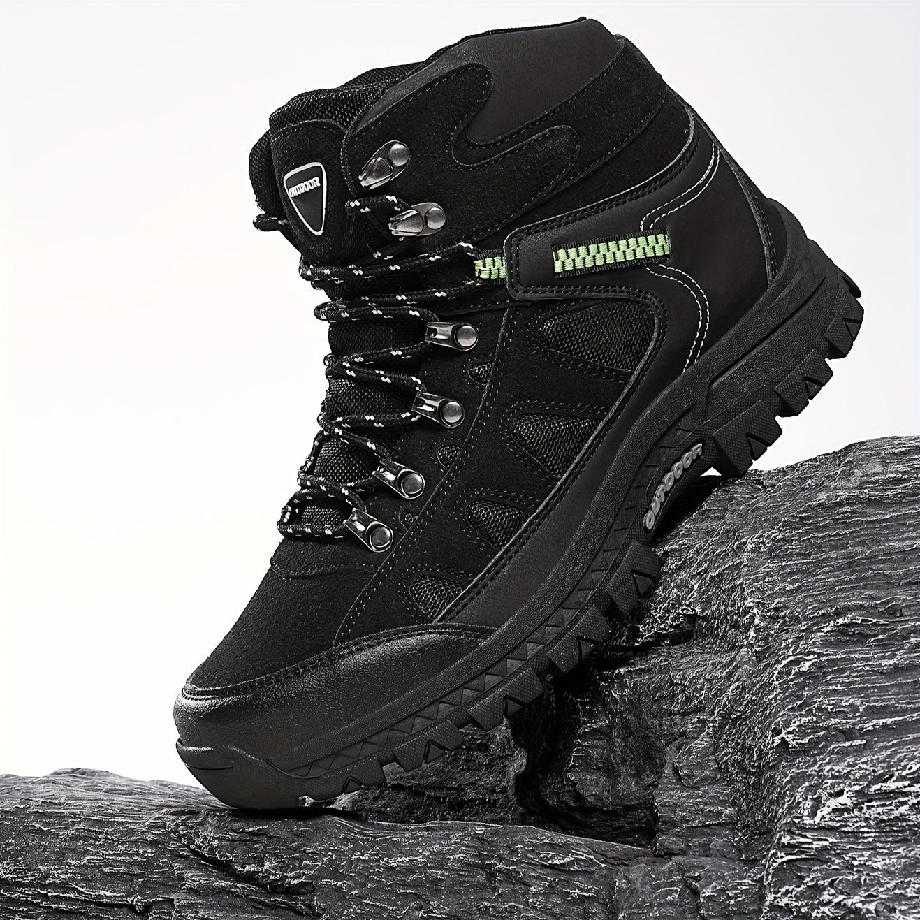 Men’s Outdoor Boots | Non-Slip Trekking and Camping Shoes
