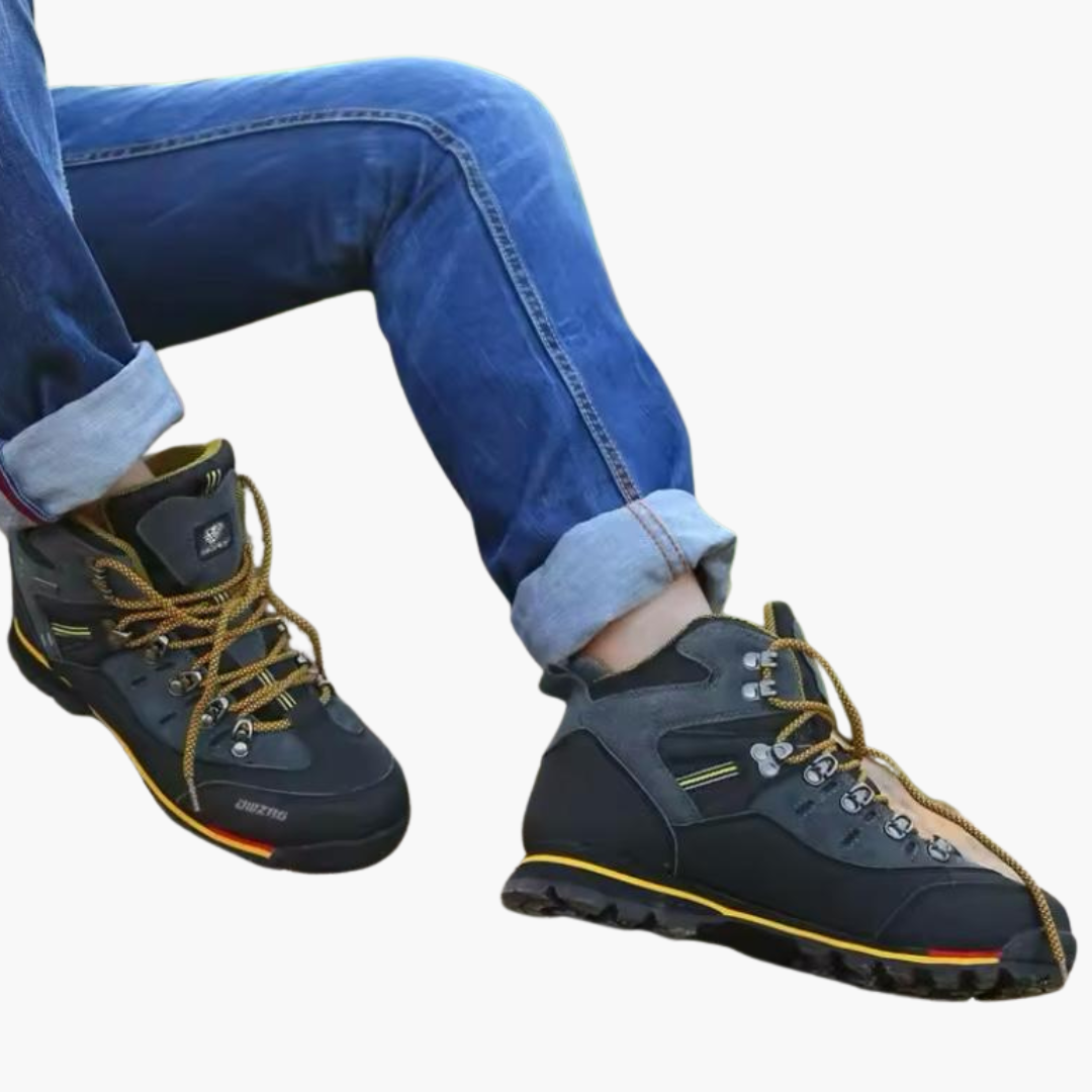 Waterproof Men’s Hiking Shoes with Non-Slip Sole