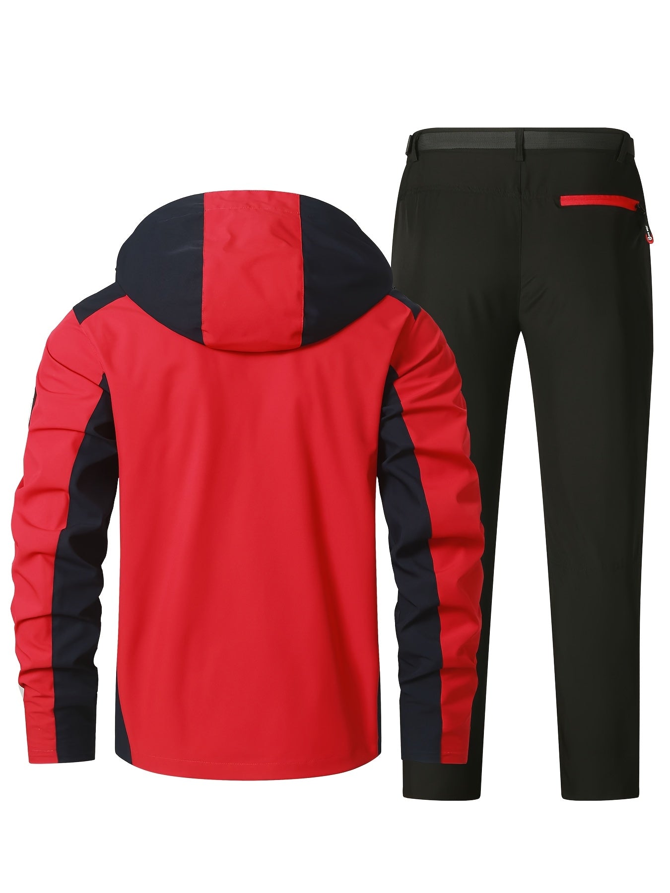 Men’s Trekking Outfit Set | Windproof Jacket and Cargo Pants