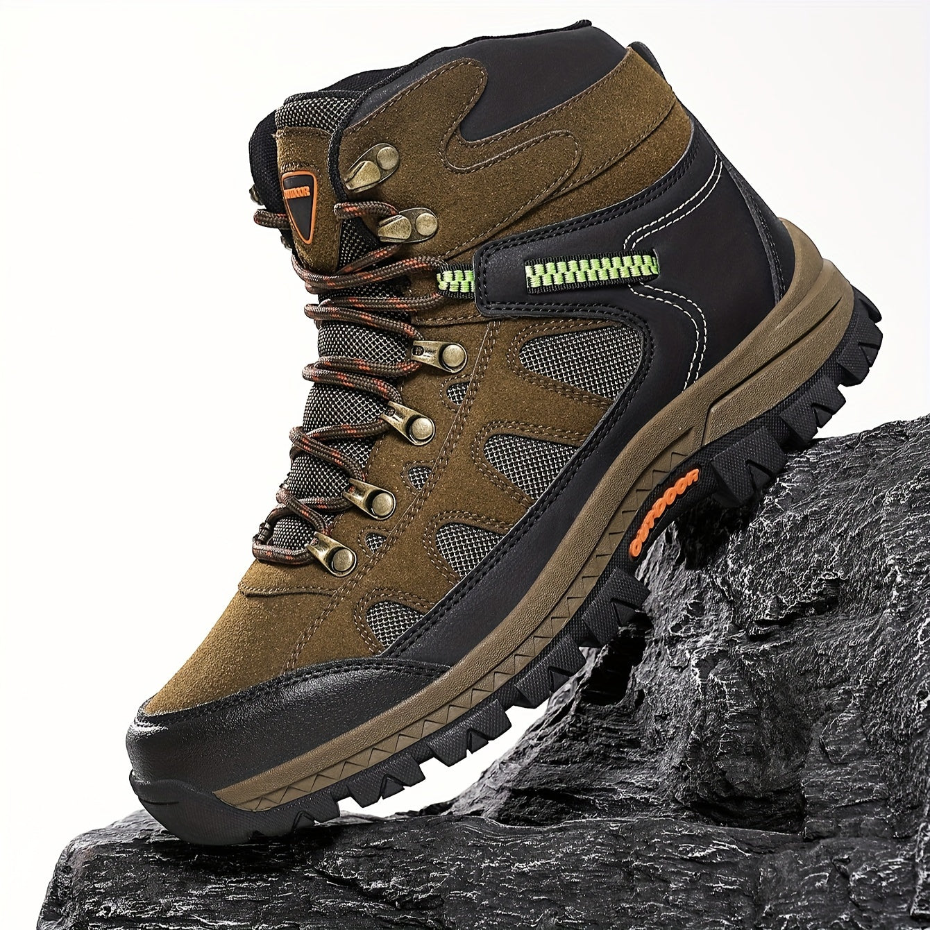 Men’s Outdoor Boots | Non-Slip Trekking and Camping Shoes