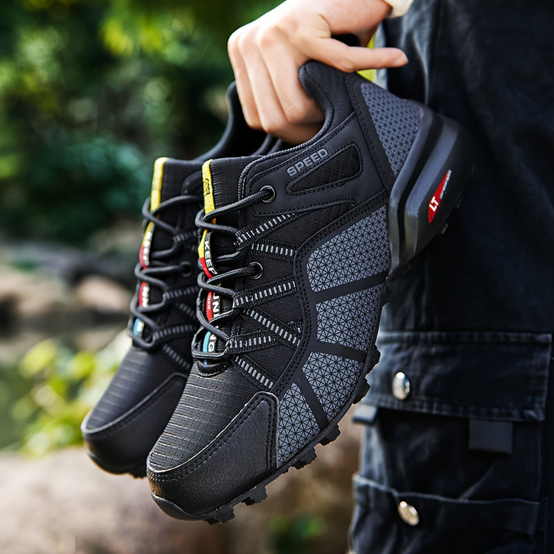 Men’s Trekking Hiking Shoes | Outdoor Non-Slip Running Sneakers
