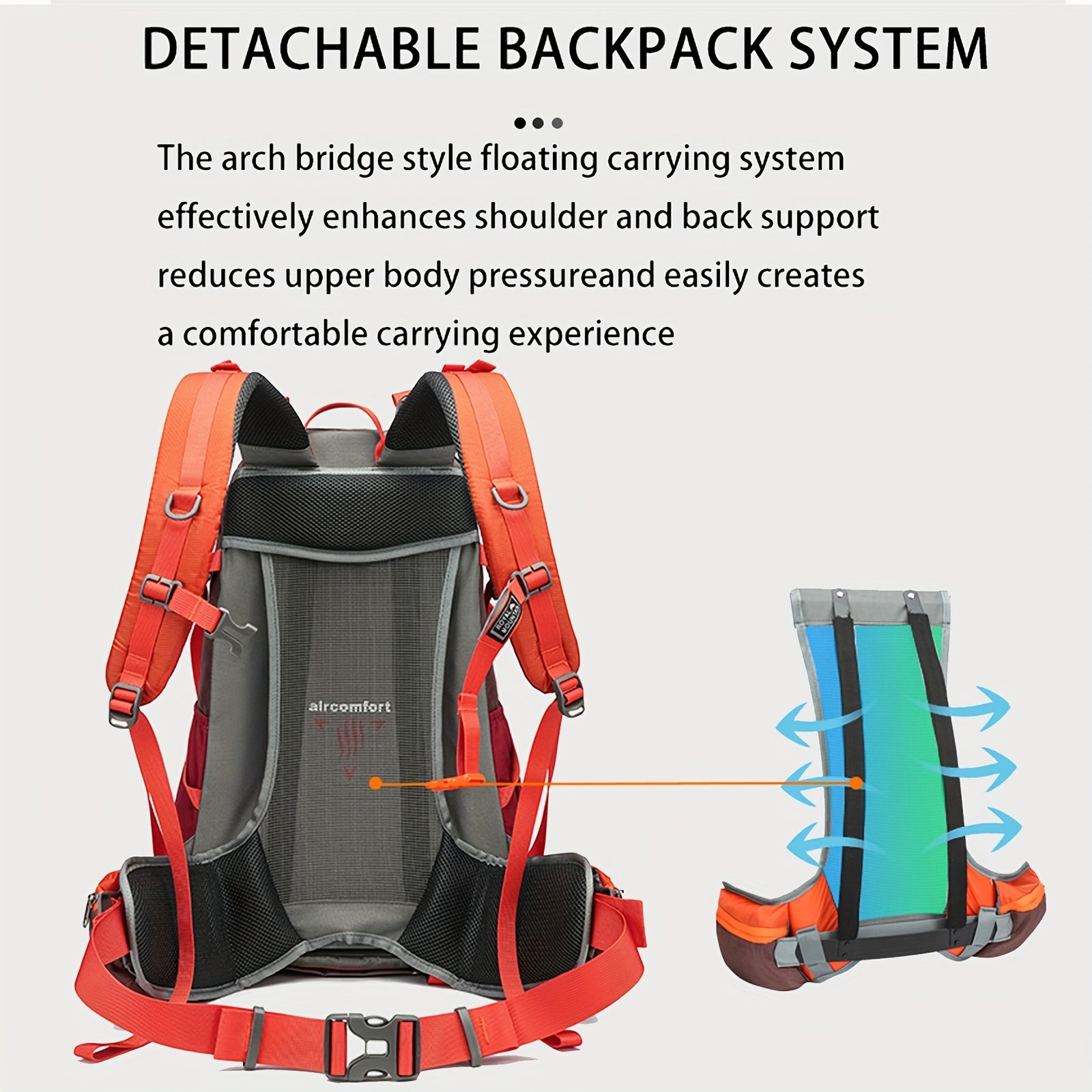Trekking and Camping Backpack | Durable Outdoor Gear Pack