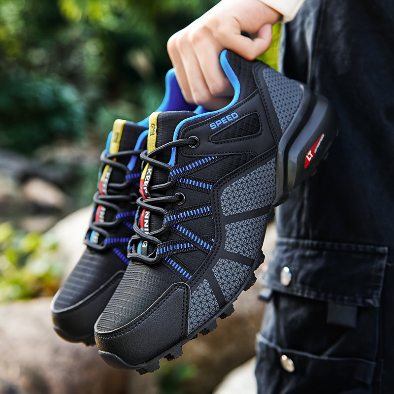 Men’s Trekking Hiking Shoes | Outdoor Non-Slip Running Sneakers