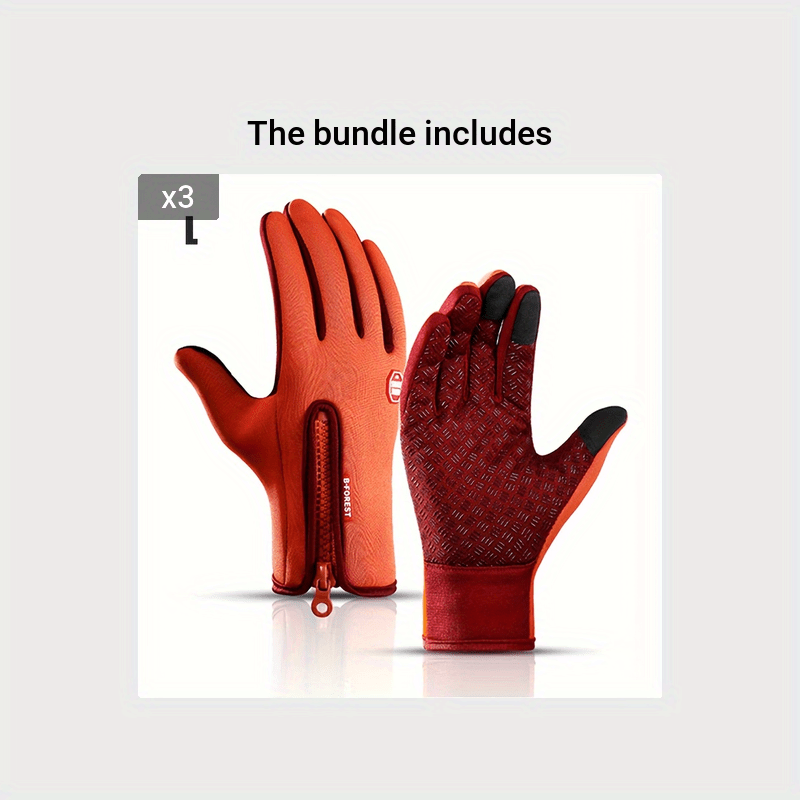 Touchscreen Winter Gloves | Windproof Outdoor Sports Gloves