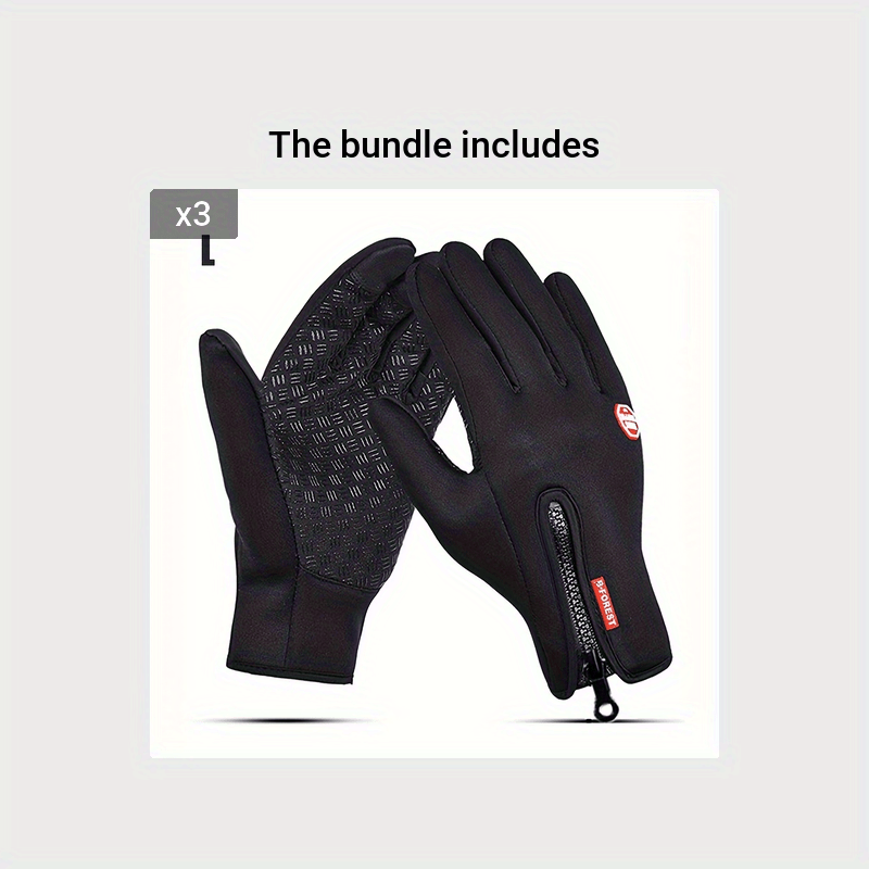 Touchscreen Winter Gloves | Windproof Outdoor Sports Gloves