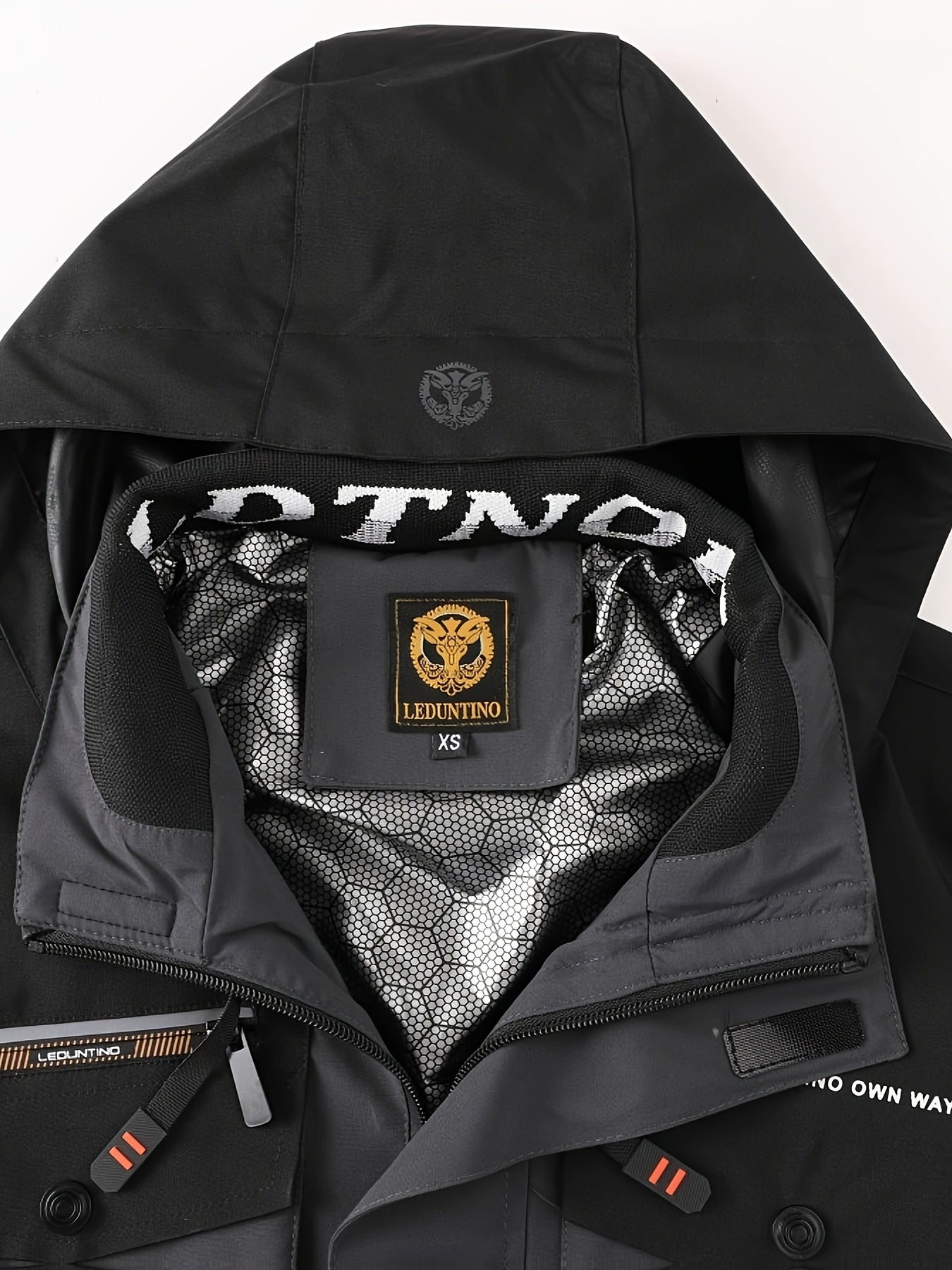 Hooded Winter Jacket for Men | Outdoor Waterproof Ski Style