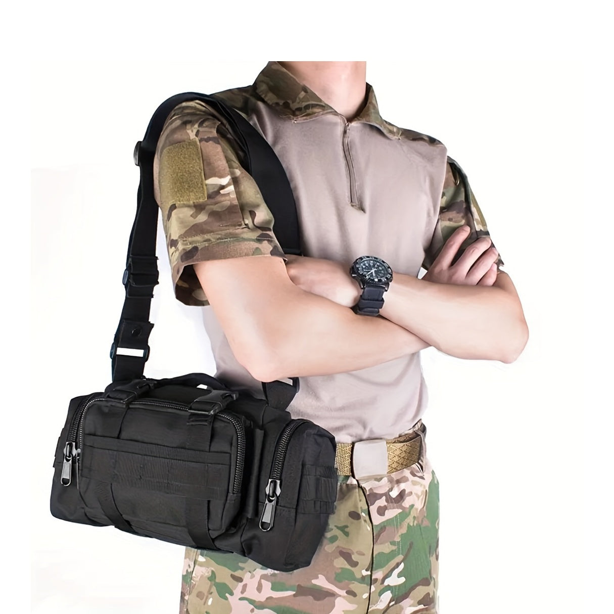 Outdoor Waist Pack | Portable Multi-Compartment Design
