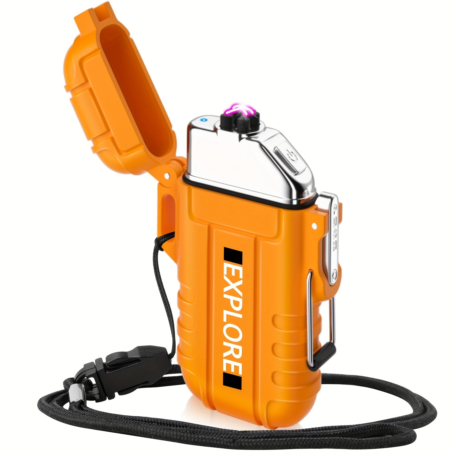 Rechargeable Dual Arc Lighter | Type-C Outdoor Design