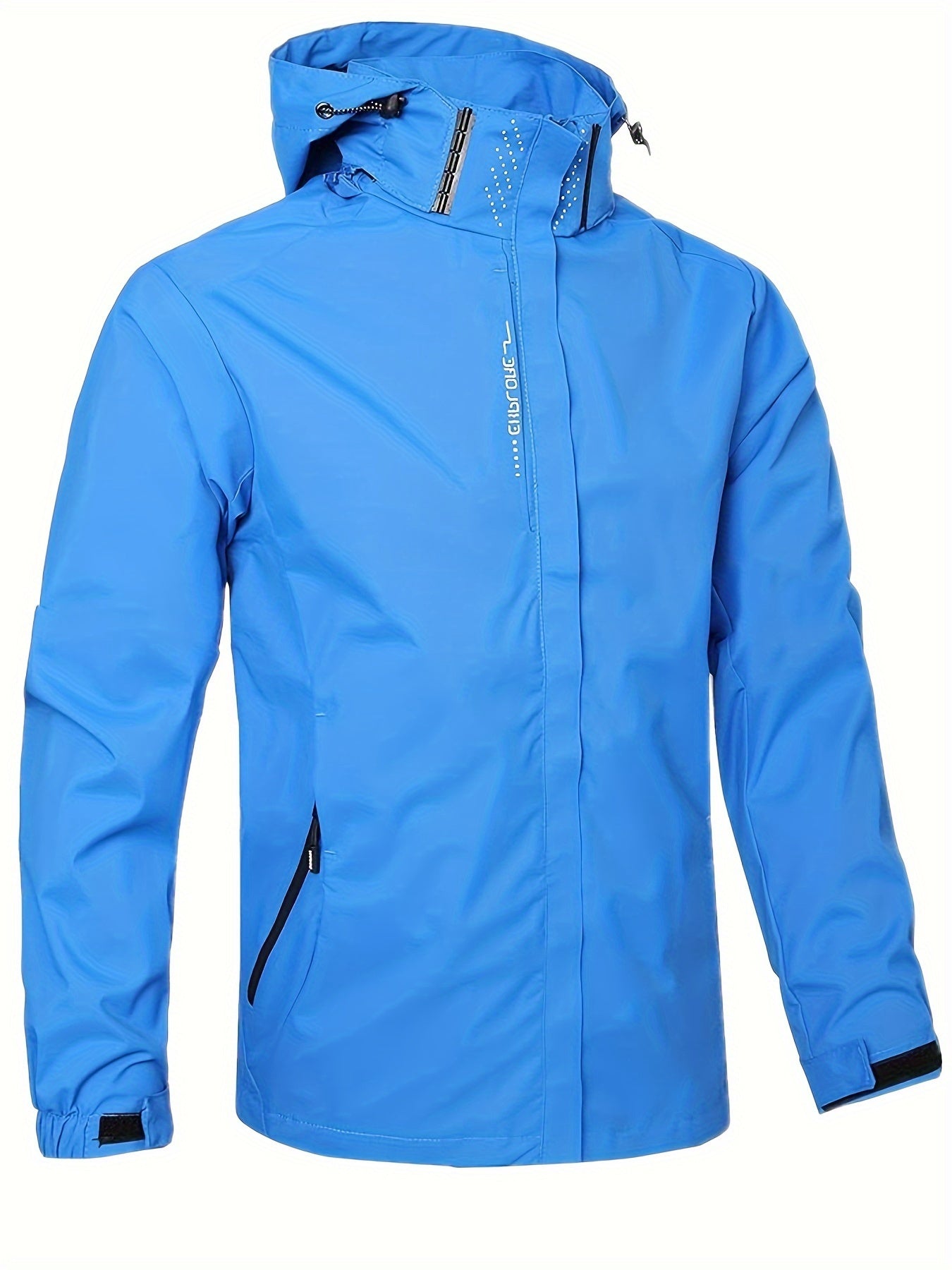 Men’s Casual Zip-Up Jacket | Outdoor Windbreaker Design