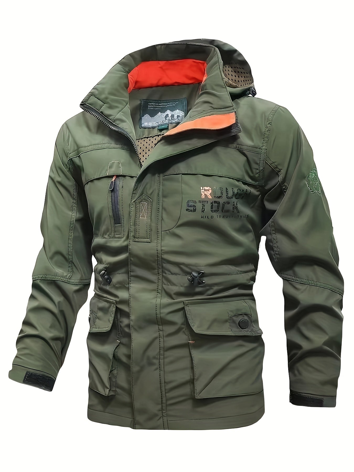 Men’s Winter Tactical Jacket | Outdoor Hooded Jacket