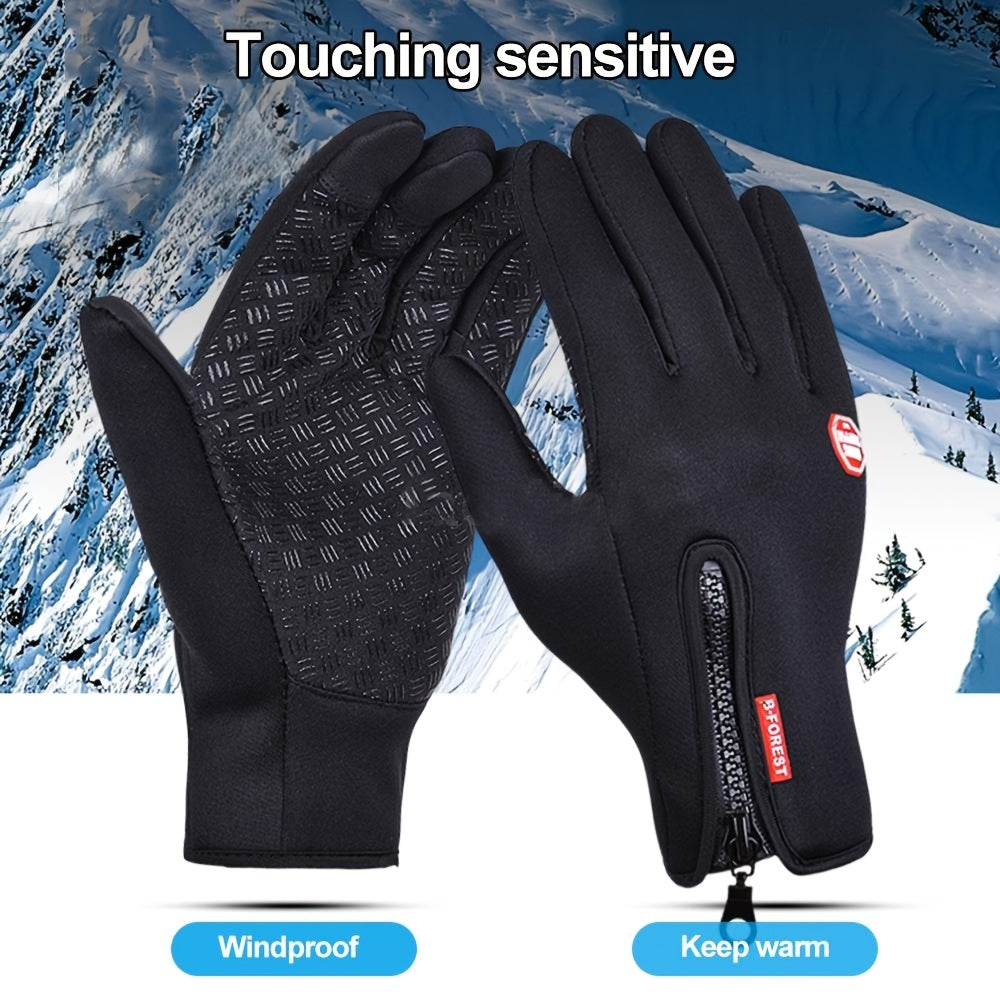Touchscreen Winter Gloves | Windproof Outdoor Sports Gloves