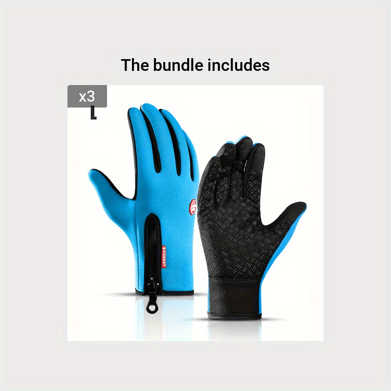 Touchscreen Winter Gloves | Windproof Outdoor Sports Gloves
