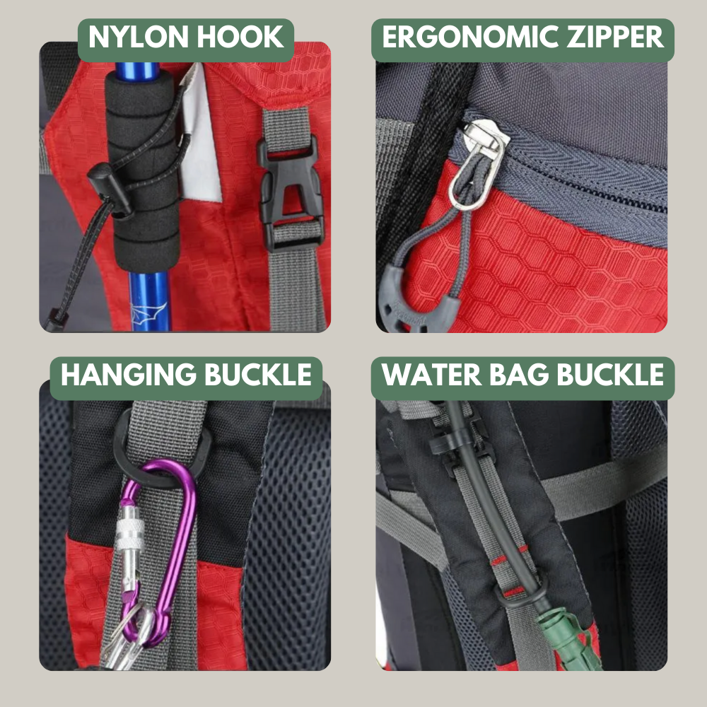 Men’s Hiking Backpack | Large Capacity Outdoor Trekking Bag