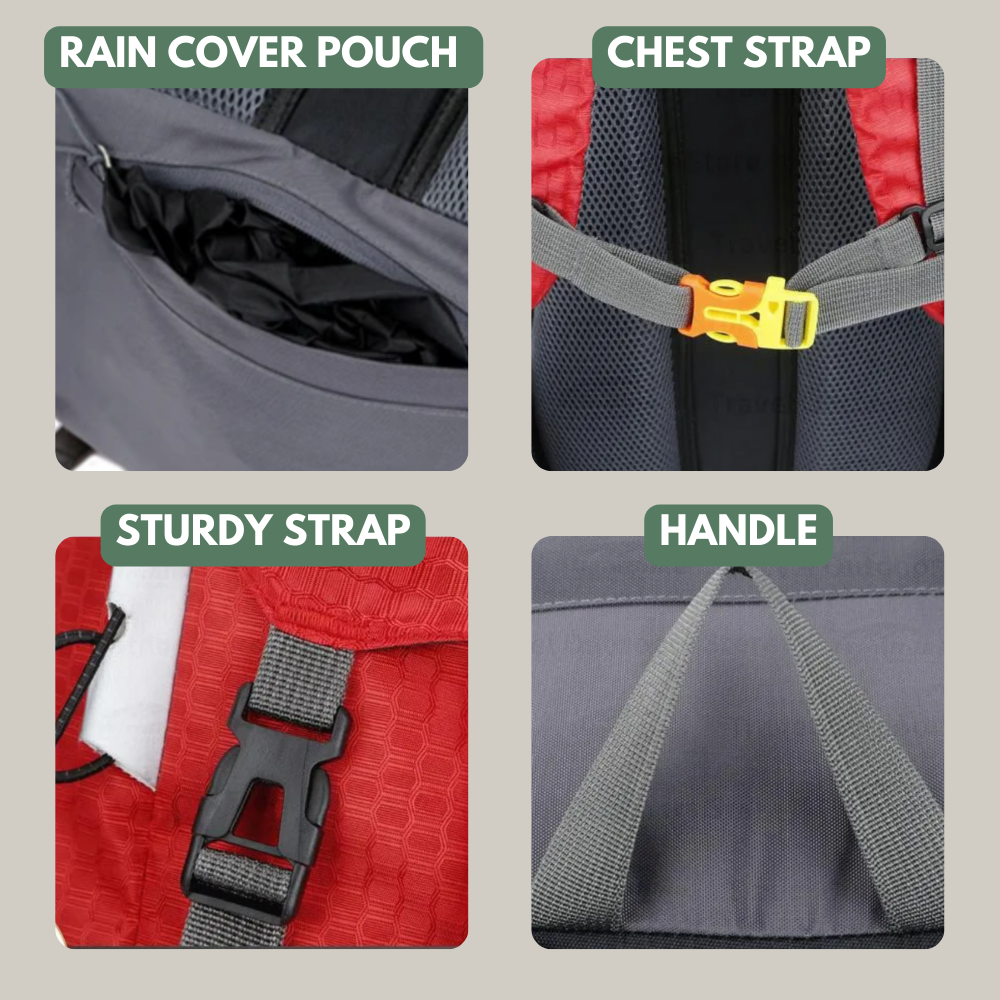 Men’s Hiking Backpack | Large Capacity Outdoor Trekking Bag