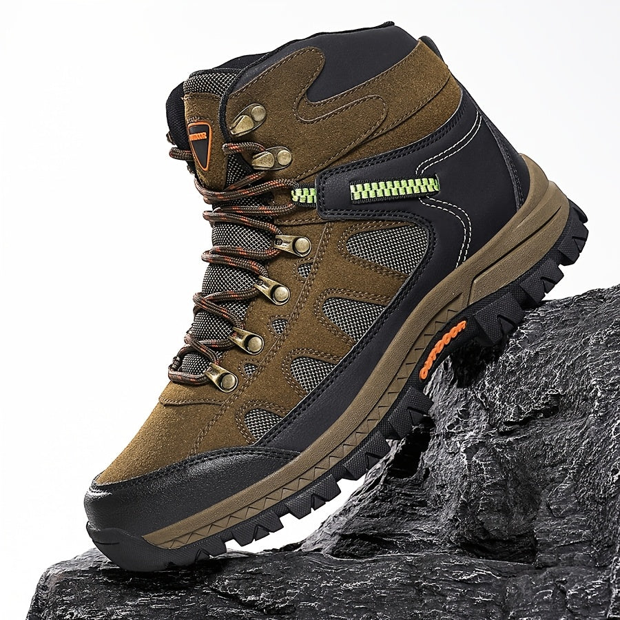 Men’s Outdoor Boots | Non-Slip Trekking and Camping Shoes