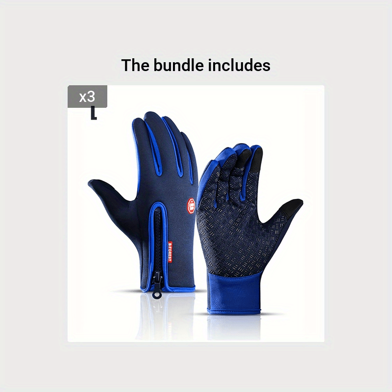 Touchscreen Winter Gloves | Windproof Outdoor Sports Gloves