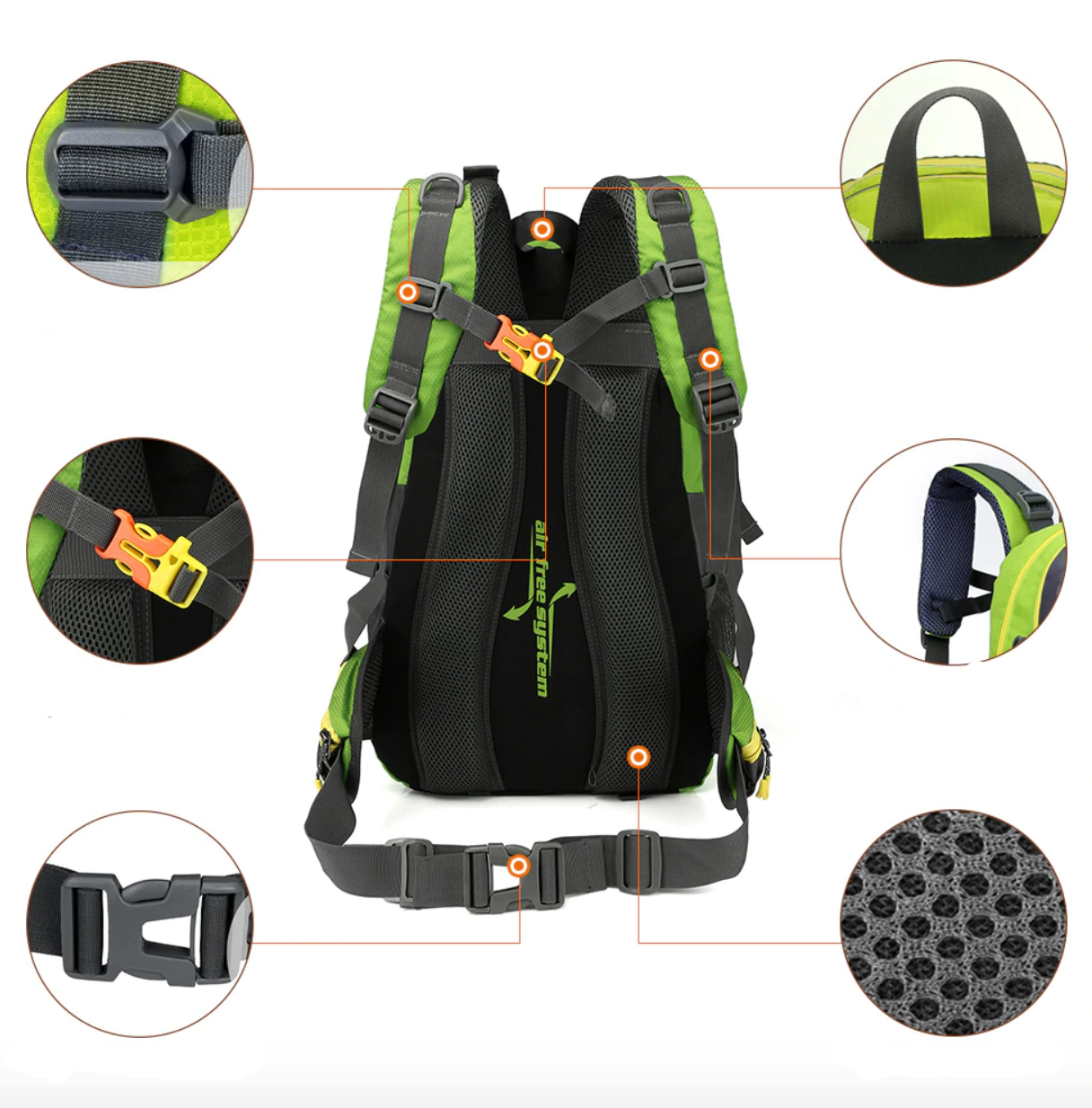 Men’s Outdoor Backpack | Waterproof Hiking Travel Bag