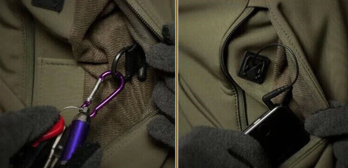 Men’s Waterproof Hiking Jacket – Outdoor Mountain Rain Coat