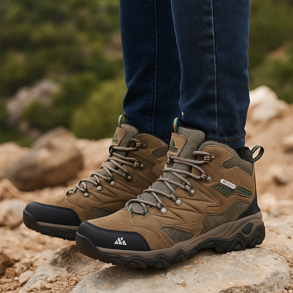 Men’s Hiking Boots – Waterproof Outdoor Trekking Ankle Boots