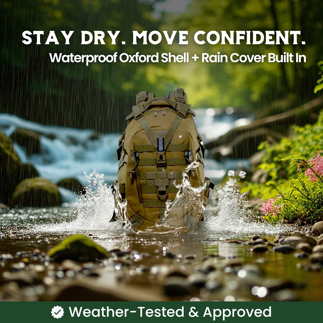Men’s Outdoor Backpack | Tactical Hiking and Camping Pack