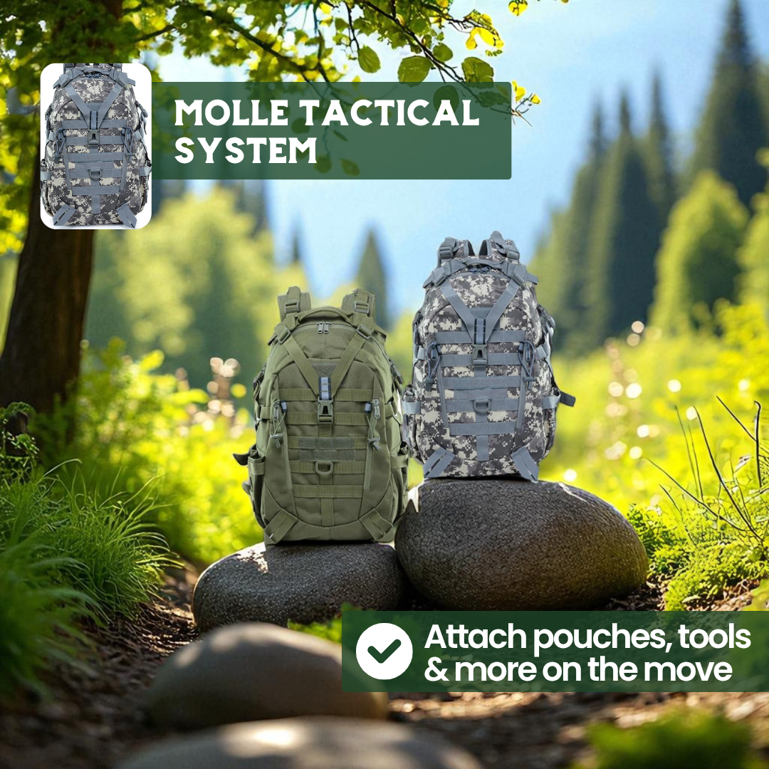 Men’s Outdoor Backpack | Tactical Hiking and Camping Pack
