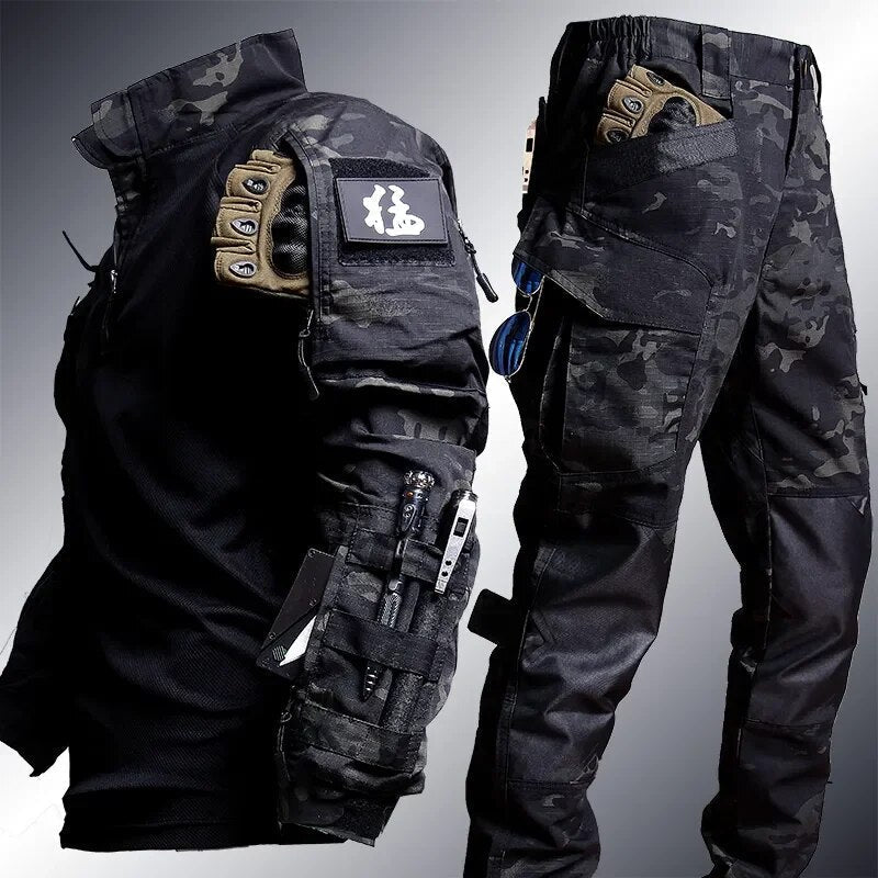 Combat Pro Set | Men’s Tactical Uniform – Utility Training Outfit with Functional Design
