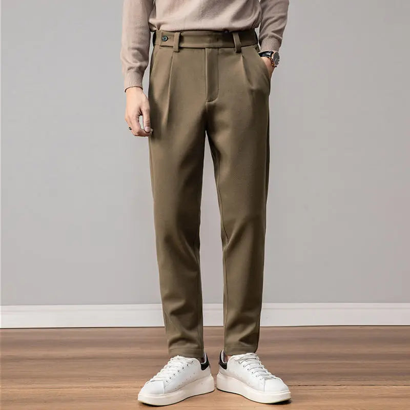 Classic Fit Wool Pant