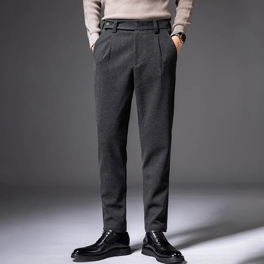 Classic Fit Wool Pant