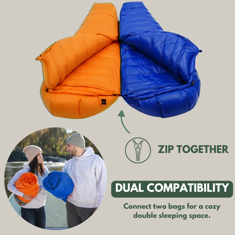 Unisex Outdoor Sleeping Bag | Lightweight Travel and Trekking Bag