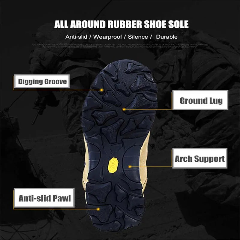 Men’s Mid-Top Hiking Shoes | Outdoor Trail Footwear