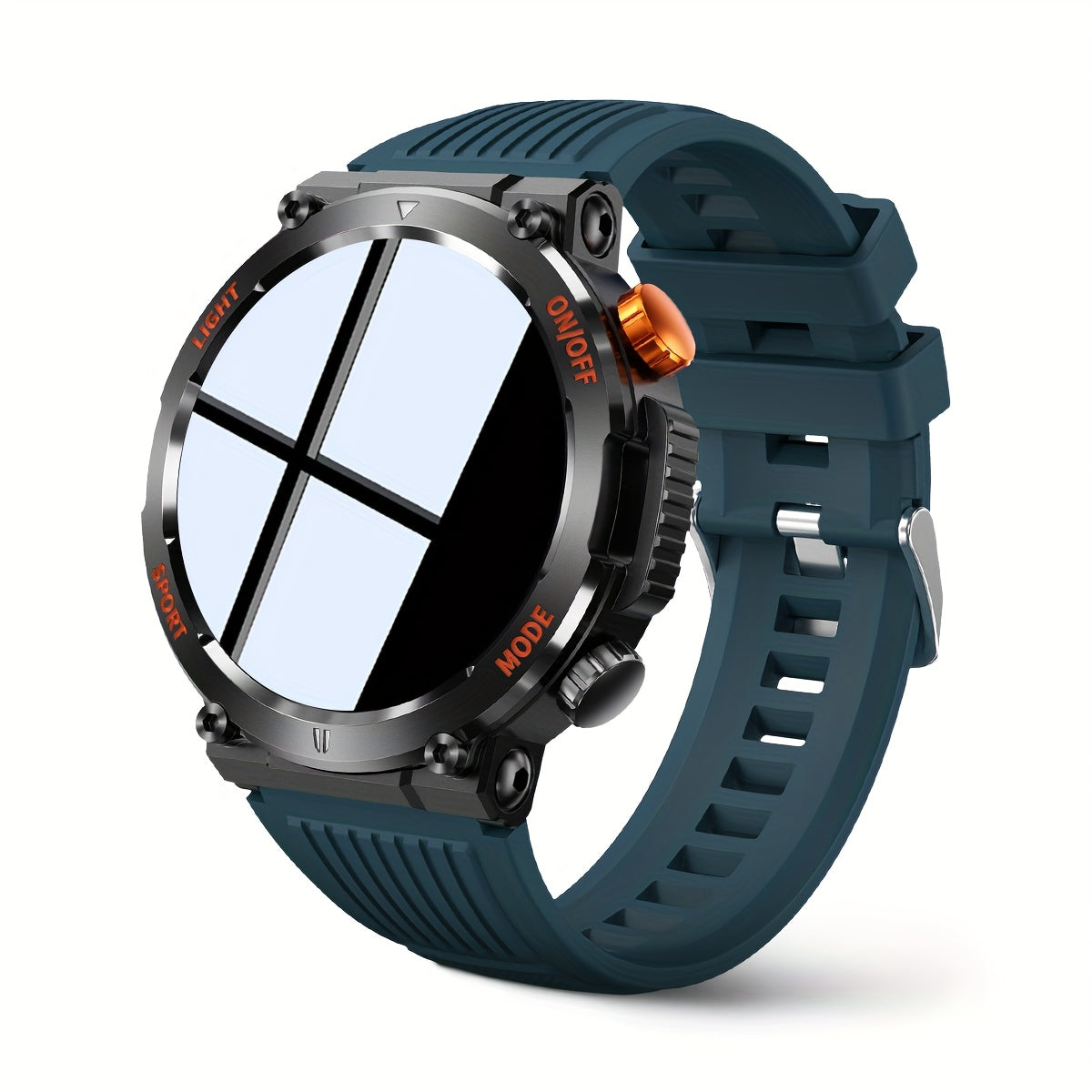 Tactical Smartwatch for Men | LED Light and Compass Function