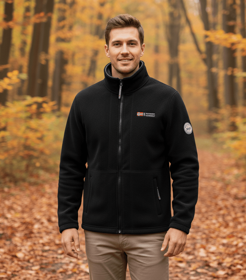 Men’s Winter Outdoor Jacket | Warm Zip Up Jacket