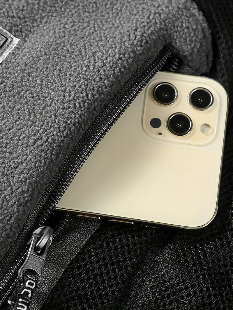 Men’s Winter Outdoor Jacket | Warm Zip Up Jacket