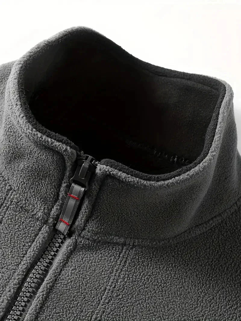 Men’s Winter Outdoor Jacket | Warm Zip Up Jacket