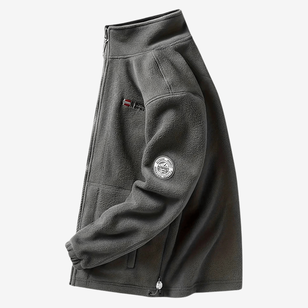 Men’s Winter Outdoor Jacket | Warm Zip Up Jacket